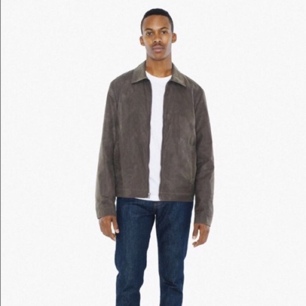 American Apparel waxed cotton jacket
